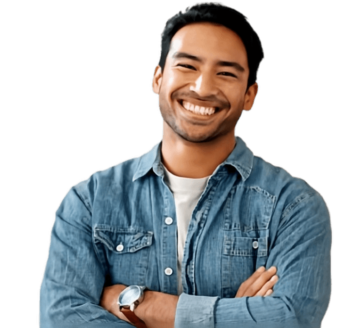 Smiling man